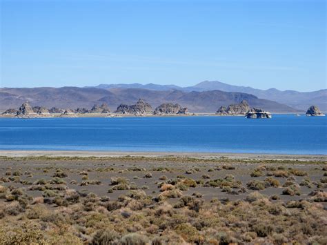 North end of Pyramid Lake: Pyramid Lake, Nevada