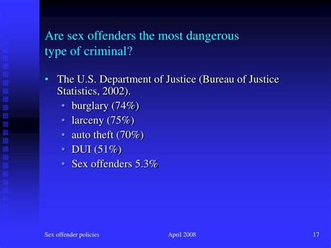 PPT Premises On Which Sex Offender Policies Are Based PowerPoint Presentation ID 712559