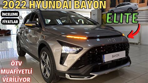 ÖTV MUAFİYETLİ 2022 HYUNDAI BAYON ELITE BU YILIN EN ÇOK SATAN SUV U