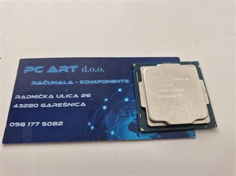 Intel Core i5 8400T, 6 x 1.70 GHz, Socket 1151 V2 - Račun / R1 / Jamst