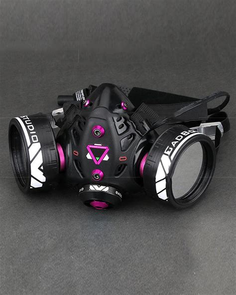 Futuristic Glowing Cyberpunk Led Mask – Techwear Official