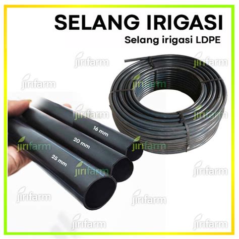 Jual Hidroponik Selang LDPE Untuk Sistem Drip Tetes Selang PE