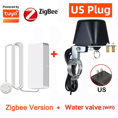 Tuya Smart Wifi Zigbee Water Leak Sensor Detector Flood Alert Overflow