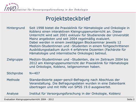 Ppt Projektsteckbrief Powerpoint Presentation Free Download Id3276093