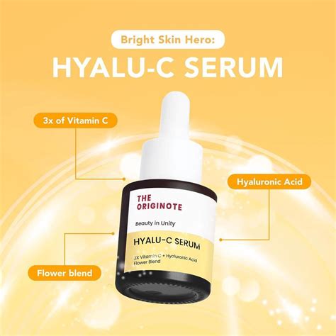 Jual The Originote Hyalu C Serum 20ml Shopee Indonesia