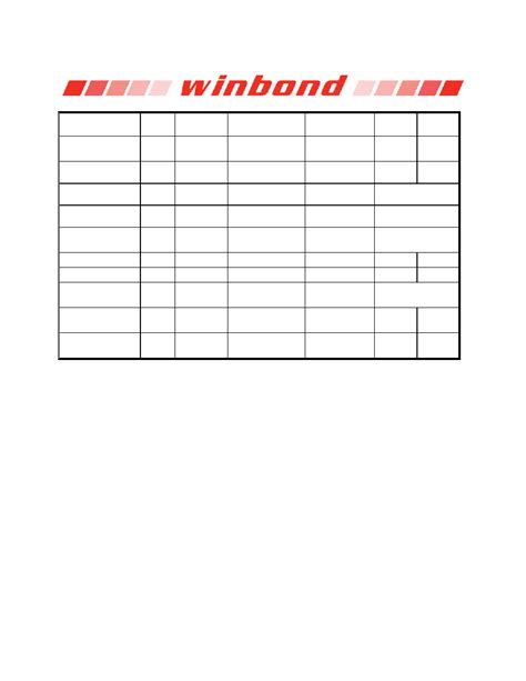 Q Bvsig Datasheet Pages Winbond M Bit Serial Flash Memory