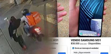 Le robaron el celular lo encontró en venta por Facebook y logró que