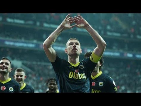 Edin Džeko Gol Beşiktaş 1 3 Fenerbahçe Tribün çekimi fenerbahçe