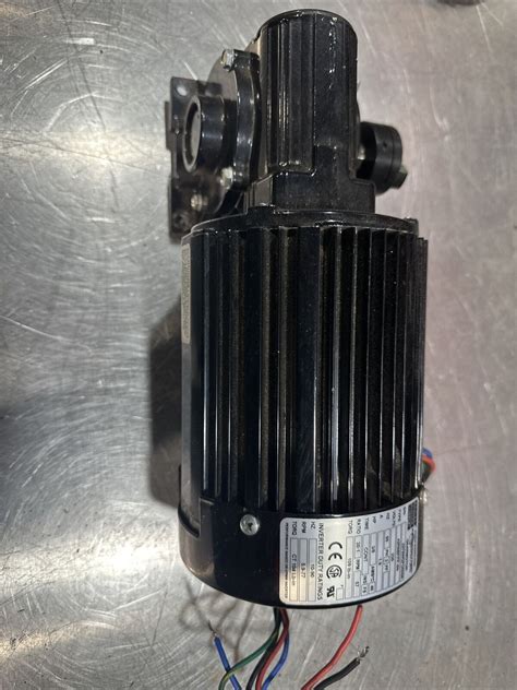 Tested Bodine Gear Motor 42r6bfpp 5n 38 Hp 230 Volt 3 Phase 301 Ratio Ebay