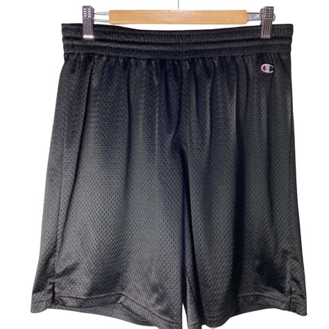 Champion Mens Basketball Shorts Size L Black S