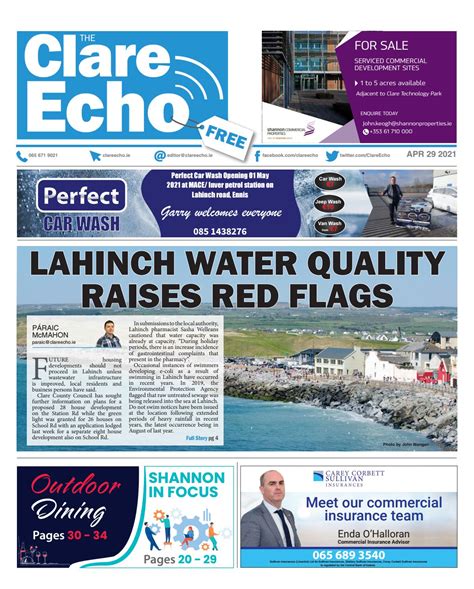 The Clare Echo 290421 By The Clare Echo Issuu