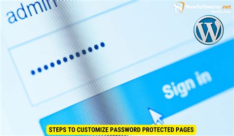 How To Customize Password Protected Page In WordPress Newsoftwares