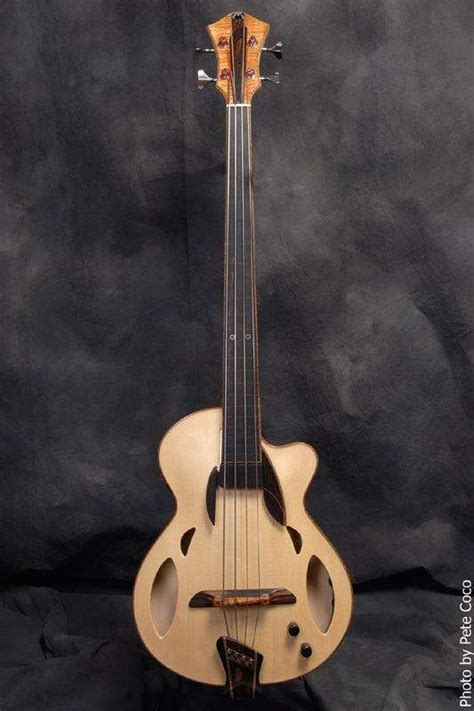 In Praise Of Weird Looking Basses Acoustic Bass Acoustic Bass Guitar Custom Bass Guitar