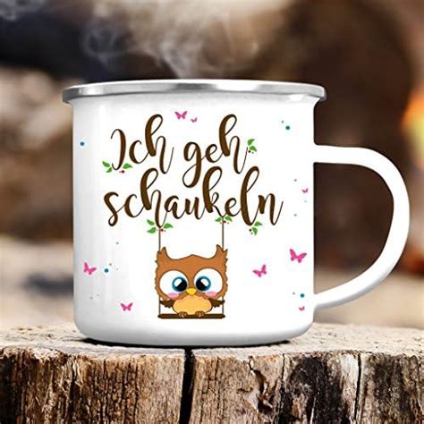 Wandtattoo Loft Campingbecher Mir Reichts Ich GEH Schaukeln Mit