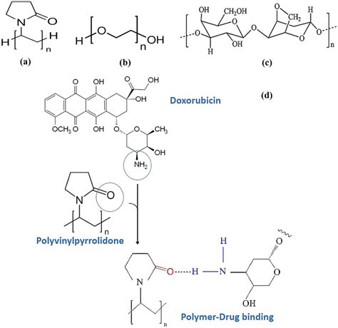 Chemical Structure Of A Polyvinylpyrrolidone B Polyethylene