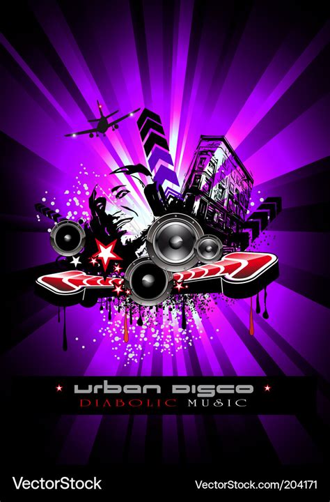 Music event background Royalty Free Vector Image