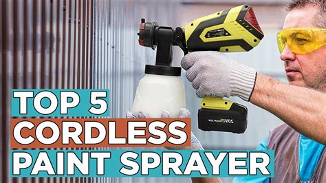 Top 5 Best Cordless Paint Sprayer 2022 YouTube