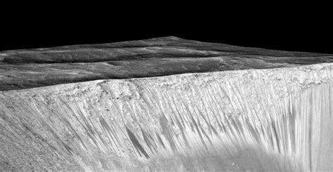 Mars has liquid water flowing on its surface, NASA reports