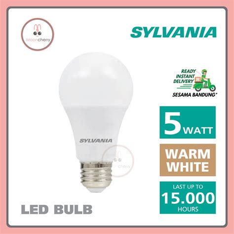 Jual Lampu Led Bulb Sylvania Watt Warm White Kuning