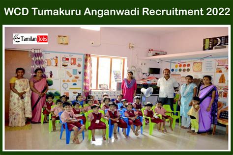 Wcd Tumakuru Anganwadi Recruitment Out Anganwadi Worker