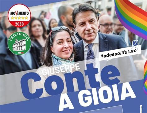 Gioia Del Colle Sabato Maggio Arriva Giuseppe Conte A Sostegno Della