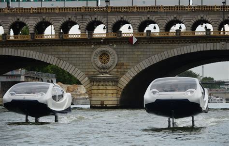 SeaBubble Les taxis volants sur leau entreront en production dès