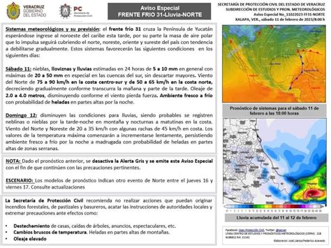 Población veracruzana se desactiva la Alerta Gris se emite Aviso