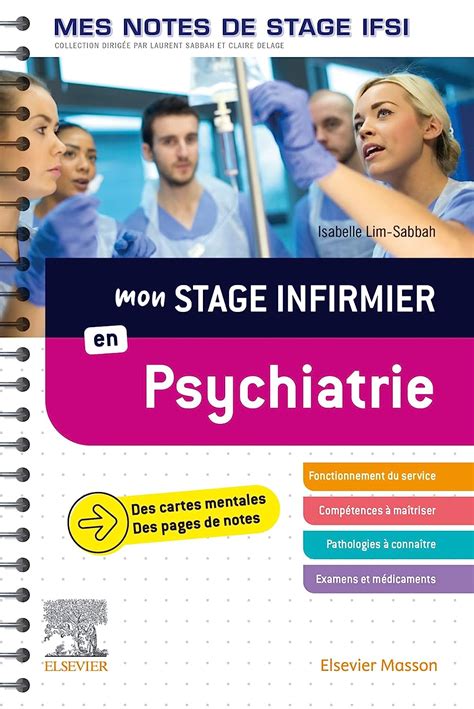 Amazon Fr Mon Stage Infirmier En Psychiatrie Mes Notes De Stage Ifsi