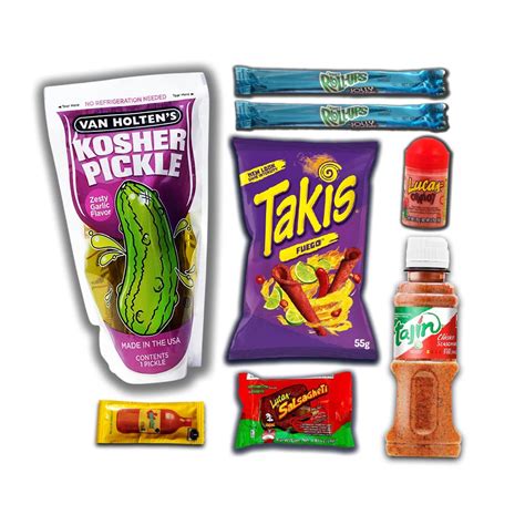 Buy Tubbees Mega Takis Chamoy Pickle Kit Van Holten S Pickle And Fruit