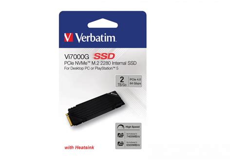 Verbatim Vi G Internal Pcie Nvme M Ssd Tb