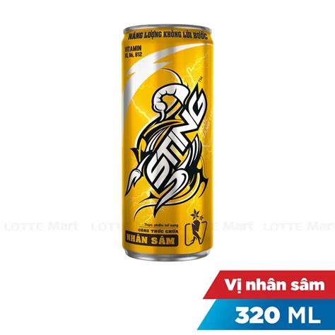 Nước Tăng Lực Sting Gold Lon 320ml