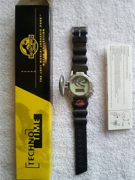 Burger King 1997 Jurassic Park The Lost World Watches Set Of 4