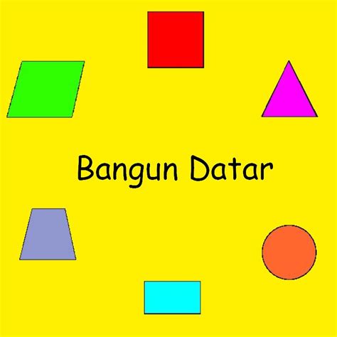 bangun datar flashcards
