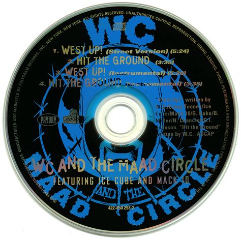 Promo Import Retail Cd Singles And Albums Wc And The Maad Circle West