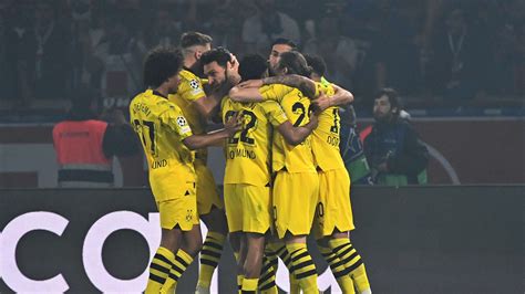 Bvb Gegen Psg Im Live Ticker Paris Trifft Viermal Aluminium