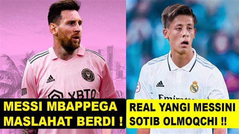 Real Yangi Messini Oladi Messi Mbappega Ajoyib Maslahat Berdi Barsa O