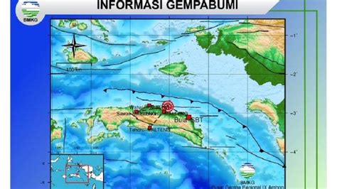 Gempa Terkini Di Indonesia Hari Ini Gempa Guncang Wilayah Di Maluku