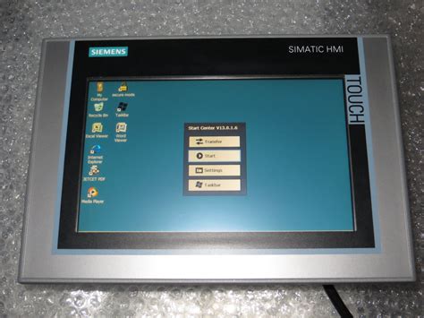 Siemens 6AV2 124 0JC01 0AX0 HMI TP 900 Comfort Simatic Touch HMI LNC