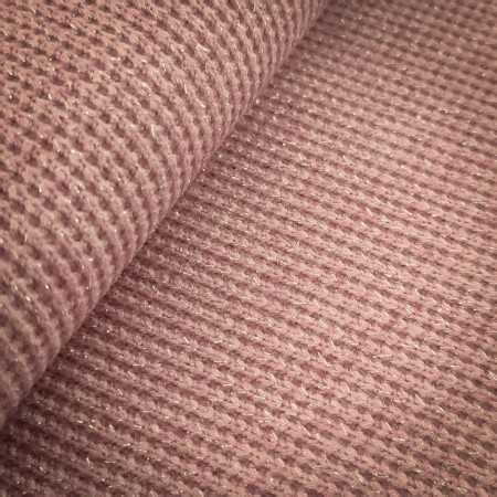 Tissu Maille Tricot Modal Lurex Doré Boulevard Tissus