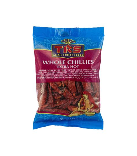 TRS CHILLIES WHOLE EX HOT X G S