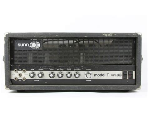 Sunn Model T Amp Head & 412 Cabinet Review