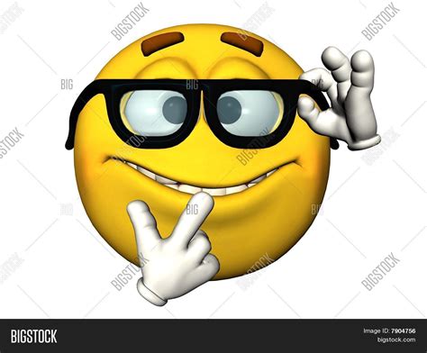 Nerdy Emoticon Image & Photo (Free Trial) | Bigstock