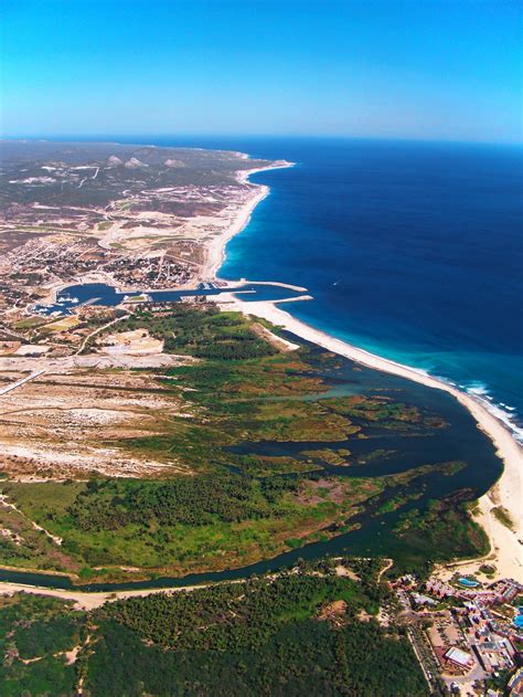 Estuary and East Cape Beach San Jose del Cabo from the air - 2 Travel Dads