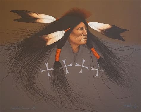 Frank Howell Oglala Warrior Ap 1991 Inart Santa Fe