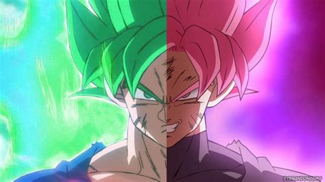 Goku And Goku Black Split Portrait Fandom