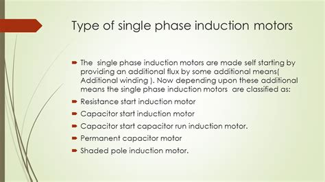 Construction And Working Principle Of Single Phase Induction Motor Ppt