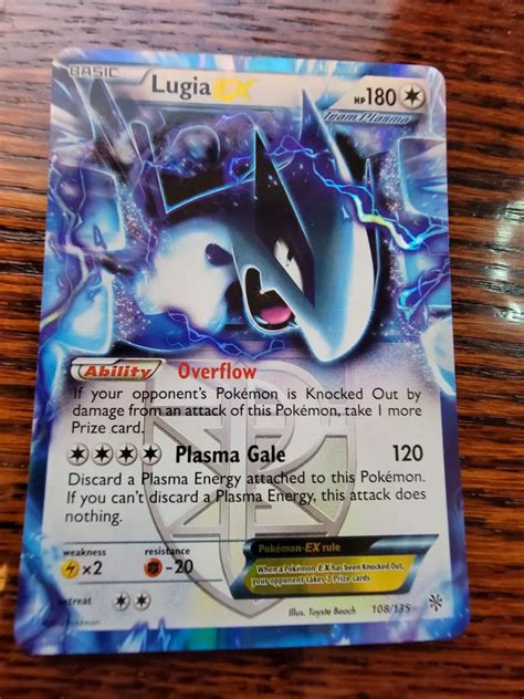 Pokemon Cards Legendary Lugia Ex