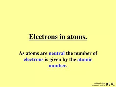 Ppt Electrons In Atoms Powerpoint Presentation Free Download Id2642983