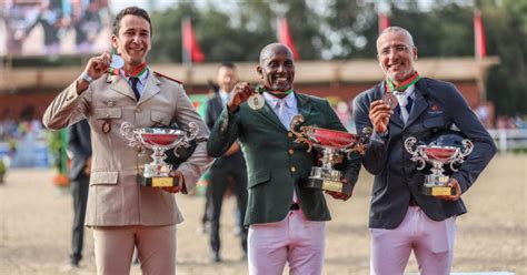 Saut D Obstacles Seniors Abdelkebir Ouaddar Remporte Le Prix Mohammed