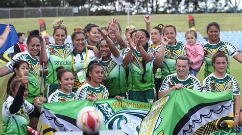 Cook Islands Stun England 22 16 At Women S Rugby League World Cup St